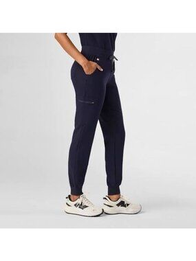 FIGS Women's Zamora 2.0 Jogger Scrub Pants Navy Blue XXL Workwear Nurse Medical